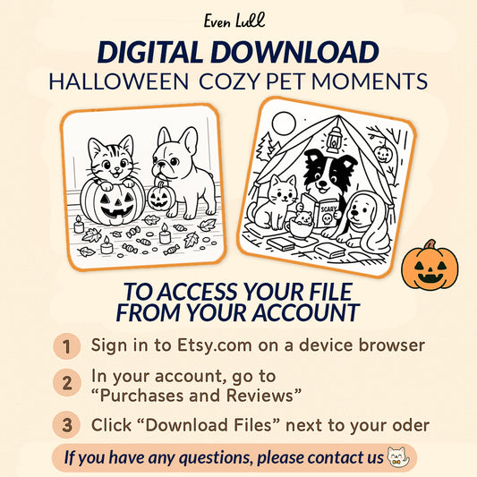 Pawlloween – Cute Halloween Animal Coloring Pages