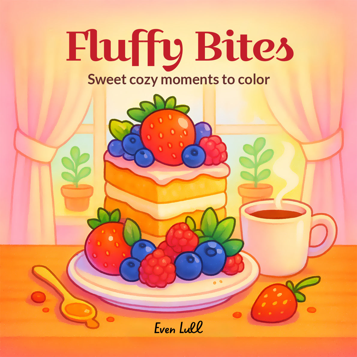 Fluffy Bites · Dibujos para colorear de postres